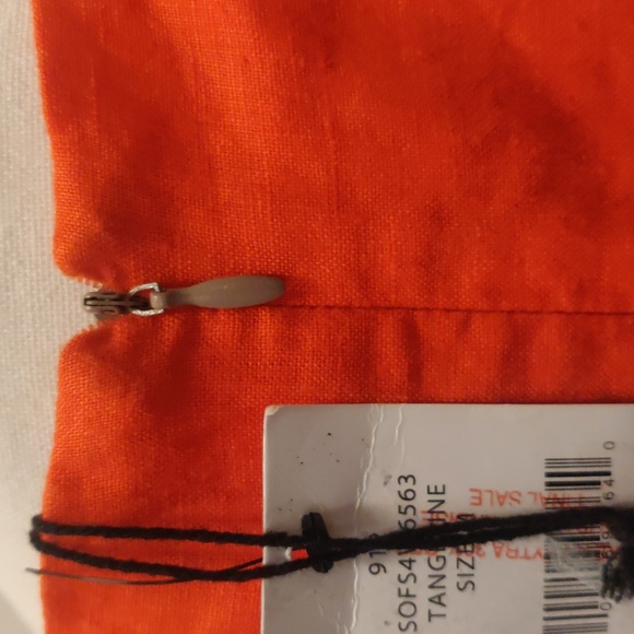 New!Saks Fifth AvenueWomen’s Squareneck Belted 100% Linen Midi Dress - Picture 5 of 9